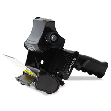 Universal® Handheld Box Sealing Tape Dispenser, 3" Core, For Rolls Up To: 2" X 110 Yds, Black freeshipping - TVN Wholesale
